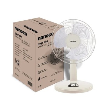 Quạt bàn Nanoco sử dụng bạc đạn NTF1209