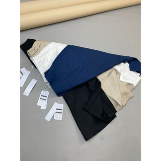 Chân váy linen khuy
