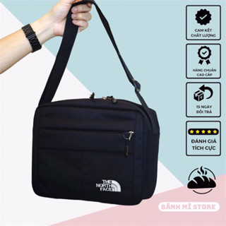 Túi đeo chéo thời trang TNF chất liệu vải polyester size 29x23cm - Cặp đi học đi chơi bền bỉ và chắc chắn BÁNH MÌ STORE