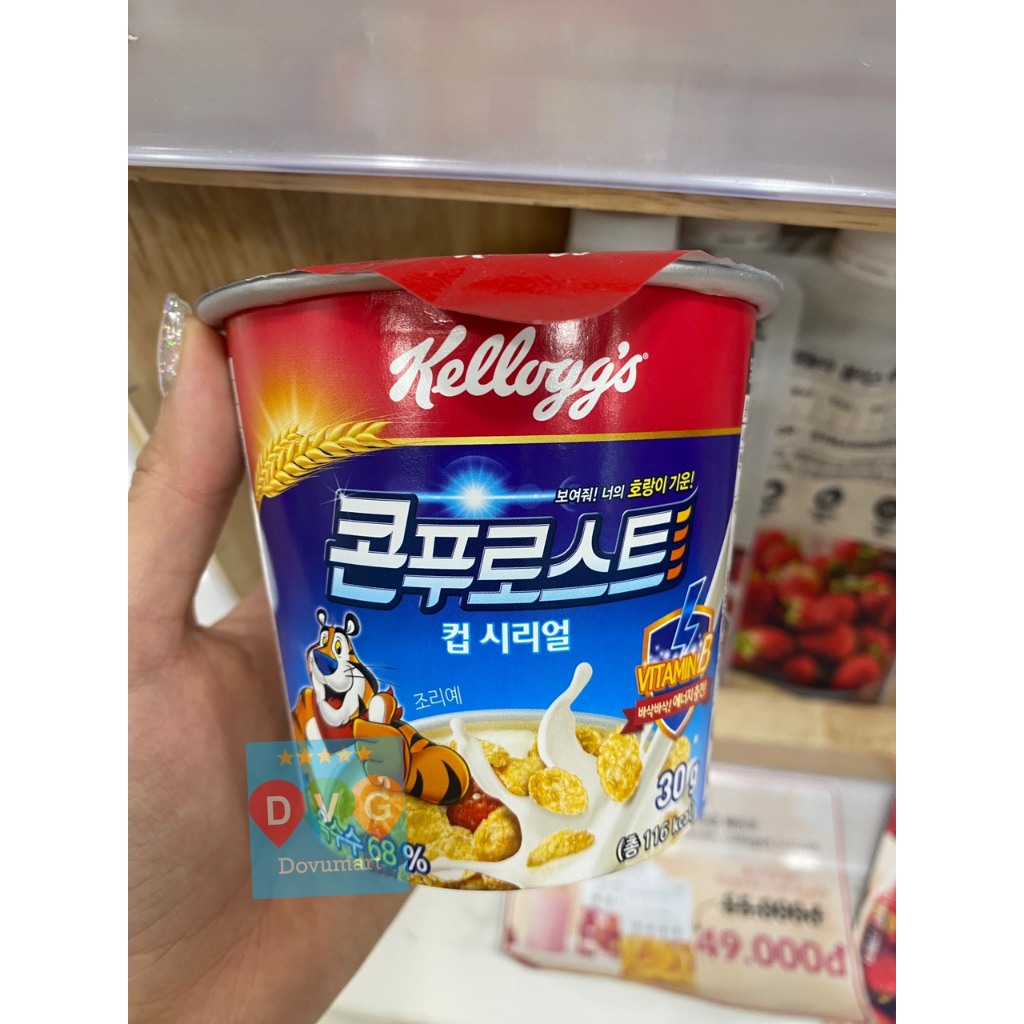 Ngũ Cốc Ăn Sáng Confurosu Kelloggs Hàn Quốc Dạng Cốc 30G / 켈로그) 콘푸로스트(컵) 30G