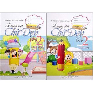 Sách -luyện viết chữ đẹp lớp 2 tập 1+2