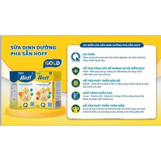 Thùng sữa dinh dưỡng pha sẵn Hoff (48 hộp x 110ml)