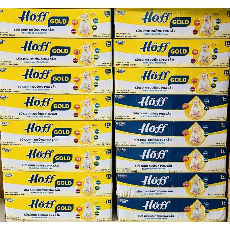 Thùng sữa dinh dưỡng pha sẵn Hoff (48 hộp x 110ml)