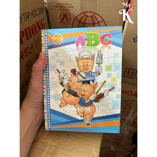 LỐC 10 CUỐN TẬP 96 TRANG ABC [ÔLY,BÌA HÌNH ẢNH,MAU NGẪU NHIÊN]