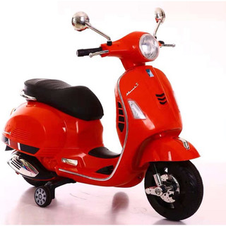 xe máy Vespa Q-618 cho bé gái (HÀNG CHUẨN)