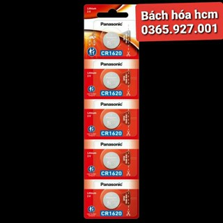 1 vỉ 5 viên pin panasonic cr-1620/5bn