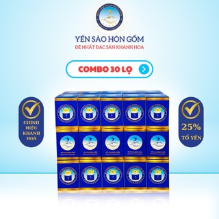  Nước Yến Sào Chưng Đường Phèn  - Yến Sào Hòn Gốm Khánh Hoà - H G SALAGANES NEST