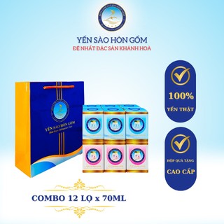  Nước Yến Sào Hòn Gốm - Yến Sào Chính Hiệu Khánh Hoà - H G SALANGANES NEST