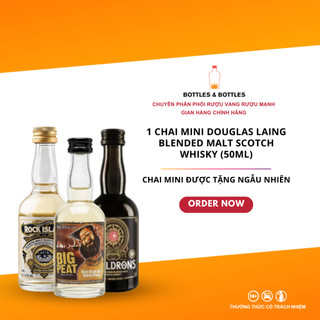 Rượu Whisky Blended Malt Douglas Laing Mini - 50ML