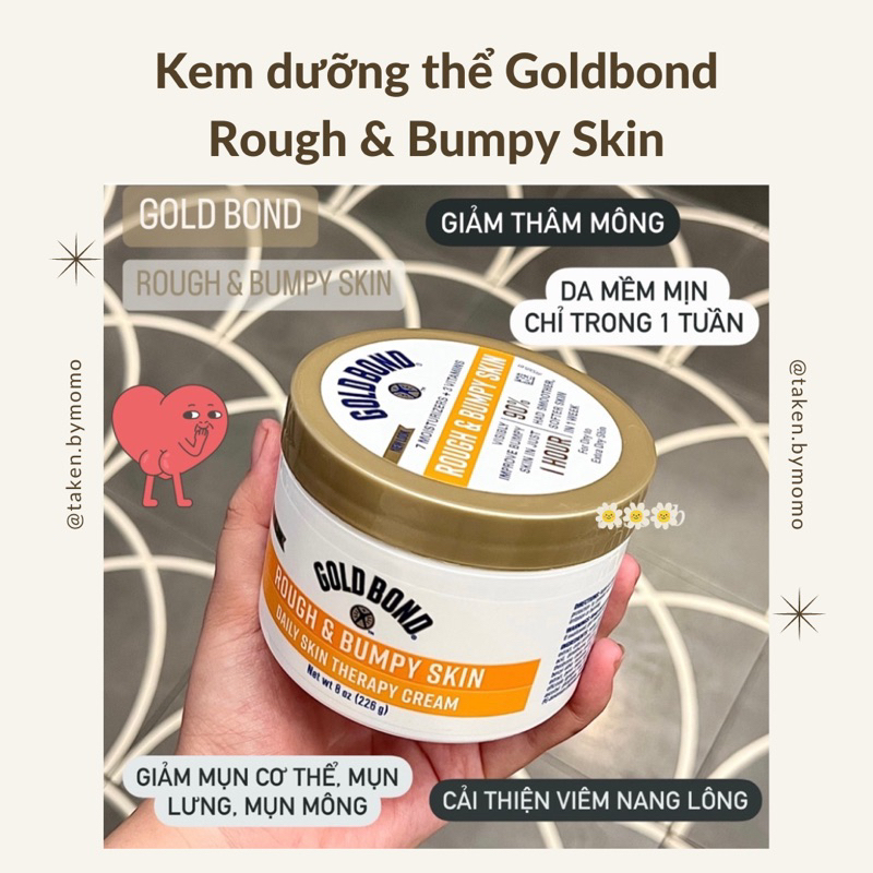 kem dưỡng thể Goldbond Rough& Bumpy skin