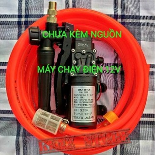 KHÔNG NGUỒN - Máy rửa xe vệ sinh máy lạnh ... mini 12v tiện ích