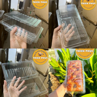 100 Hộp H07 đựng bánh mì hoa cúc - Hộp H07 đựng bánh mì chà bông - bánh mì tan chảy - hộp đựng rau câu