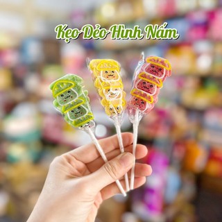 Lẻ 🌸 kẹo dẻo xiên hình nấm 🌸