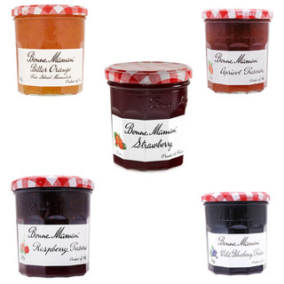 (nhiều loại mứt) Mứt CHERRY/STRAWBERRY/ORANGE/APRICOT 370g