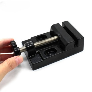 ê tô để bàn mini V2, nhôm đúc cao cấp, kẹp chắc chắn 55mm, trọng lượng nhẹ 155g