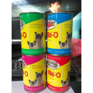 Pate cho mèo trưởng thành Me-O lon 400g