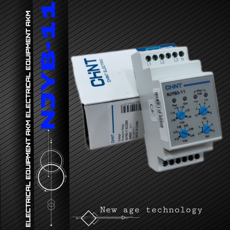 Bộ bảo vệ điện áp chint NJYB3-11