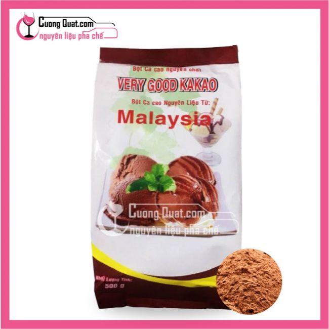 Bột CaCao Malaysia 500GR thơm ngon