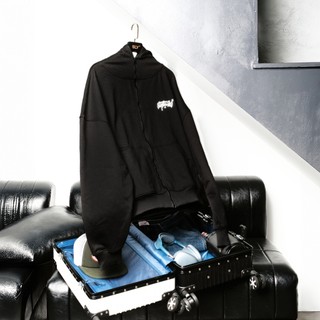 Áo Hoodie Fullzip SLY Solid màu đen