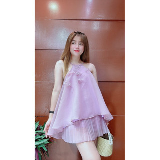 S635-SÉT YẾM KẾT HOA CHÂN VÁY DẬP LY