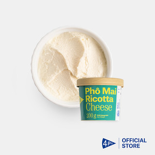 Pizza 4p's phô mai kem ricotta - 200g