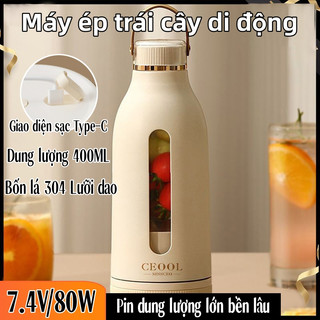  Máy ép trái cây cầm tay Máy xay sinh tố trái cây Mini Juice Cup 
