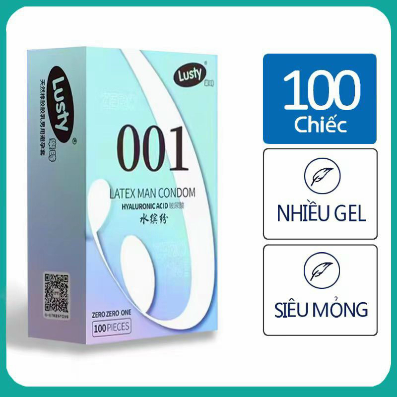 Bao cao su Nội địa Trung (Hộp 100 cái )