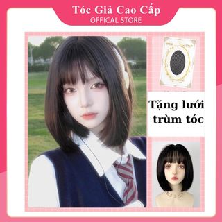 [ Mẫu mới ] Tóc giả nguyên đầu vic ngắn màu vàng tây, D3030