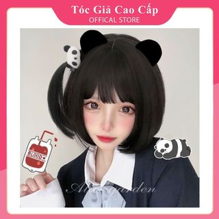 Tóc giả nữ nguyên đầu cúp ngắn mái dày, ZDA-207
