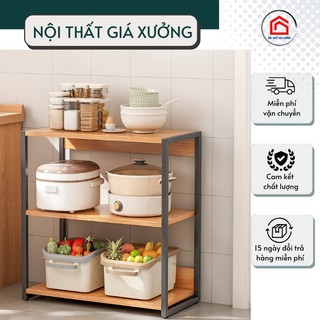  Kệ để lò vi sóng 3,4,5 tầng  KLVS  kệ để đồ nhà bếp - NỘI THẤT GIÁ XƯỞNG 