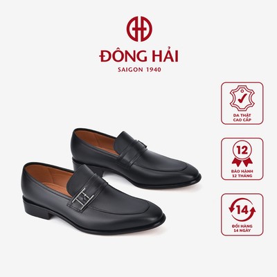 Giày Tây Nam Đông Hải Da Cao Cấp Đính Phụ Kiện Công Sở 3cm - G01B3