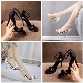 Form chuẩn_free ship giày cao gót / sandal cao gót nhọn 9p