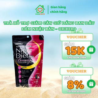 [Nội Địa Nhật] Trà hỗ trợ giảm cân giữ dáng ban đầu đêm Nhật Bản - Orihiro