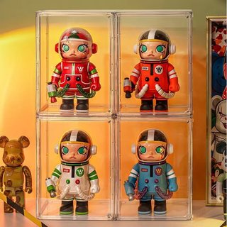 Tủ, Hộp Trưng Bày Trong Suốt Mô Hình Lớn 400% Popmart, Labubu , Figure , Bốt Cao cổ.
