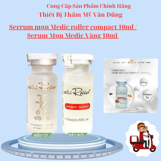 Serrum mụn Medic roller compact 10ml / Serum Mụn Medic Vàng 10ml Chính Hãng
