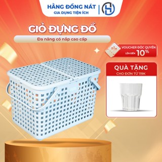 Giỏ đi sinh cho mẹ, đựng quần áo đồ chơi cho bé, đồ dùng gia đình an toàn, tiện dụng Hằng Đồng Nát 2608