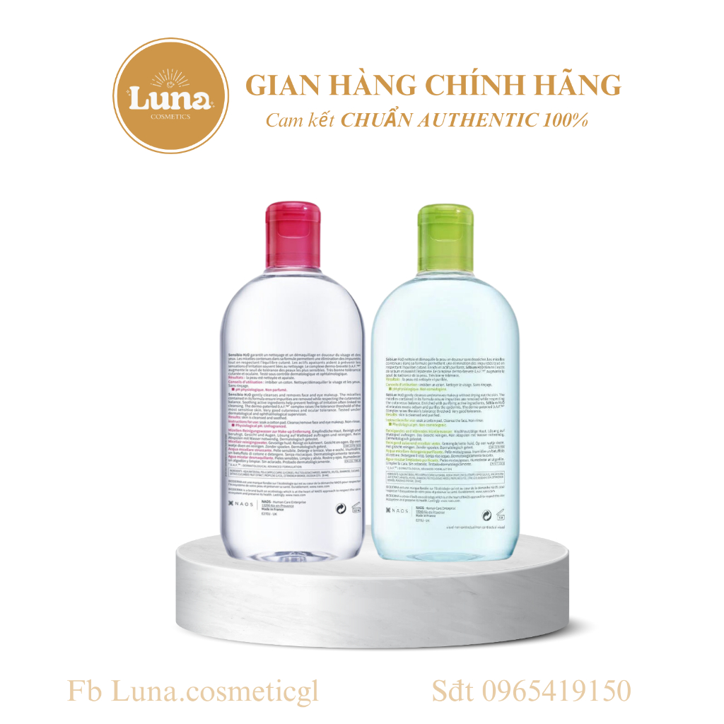 NƯỚC TẨY TRANG B.I.O 500ML