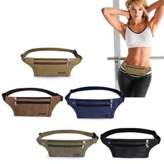 Túi Đeo Chéo Vai Hình Quả Chuối Chất Liệu Vải Bố  Dành Cho Nam, Nữ