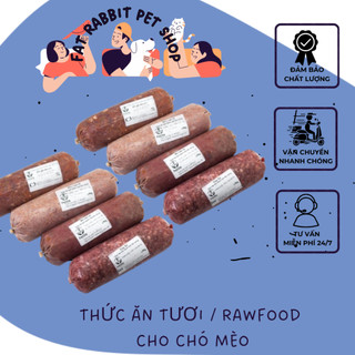 🚀Hoả tốc🚀500gr thức ăn tươi / Rawfood cho chó mèo💯