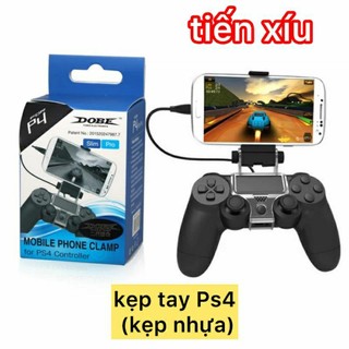 (Tiến xíu) kẹp tay cầm ps4 với điện thoại giá đỡ tay Ps4 với điện thoại