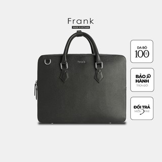 Cặp đựng laptop da bò epsom cao cấp frank edwin bussiness bag cặp da công sở
