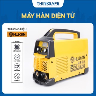 Máy hàn điện tử hukan mma-200 igbt, công suất 3.9kv, dòng điện ra 20-200a, que hàn 1.6-3.2mm - thinksafe