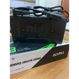 sạc xe đạp điện 60v20ah xe Vespa, Gogo, xmen,(xe 5 bình ác quy to) tự ngắt khi sạc đầy. chống phồng bình. yamato đen
