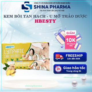  Kem Bôi Hbesty Thảo Dược Cho Hạch Bạch Huyết U Mỡ U Lành Tính - Kem Tan Hạch Hbesty Lymphatic Care Ointment 