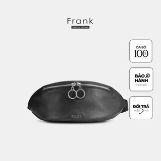 Túi đeo ngực nam da bò mil cao cấp frank daniel sling pouch, túi đeo chéo nam sang trọng tiện dụng