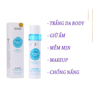 Kem kích trắng da White Body mềm mịn giảm mụn lưng - nang lông, chống nắng - phù hợp mọi loại da