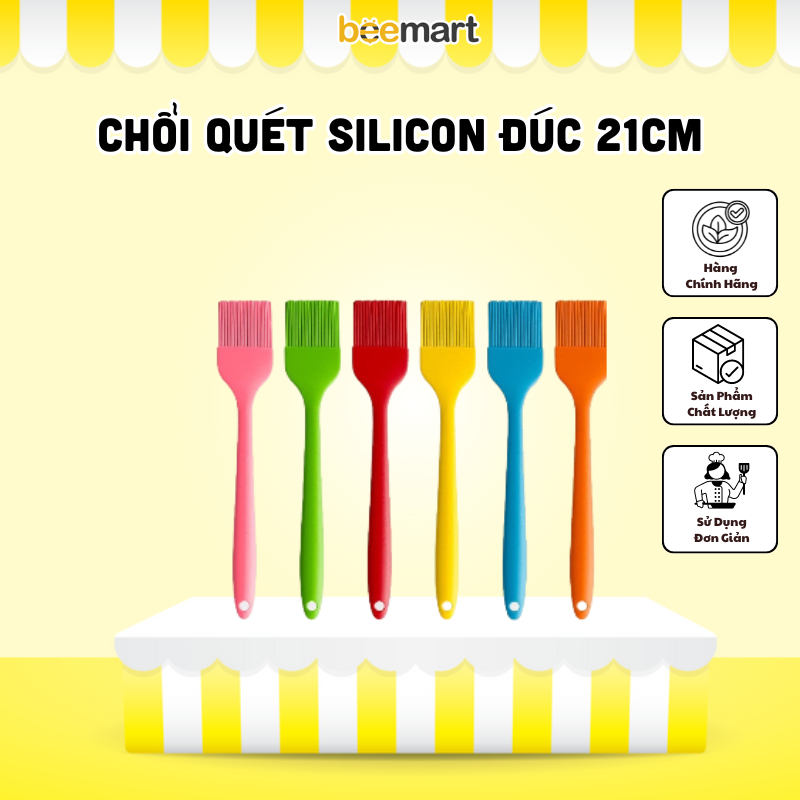 Chổi quét silicon đúc 21 cm