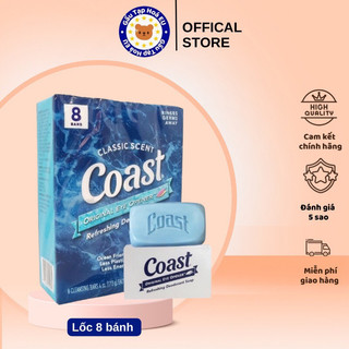 Nguyên lốc coast 8 cục, xà phòng coast 113g hàng mỹ