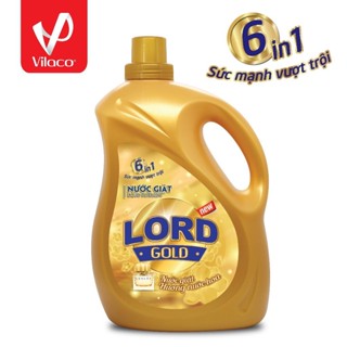 Nước giặt Lord Gold hương nước hoa chai 3.5kg, giao hỏa tốc kèm quà tặng