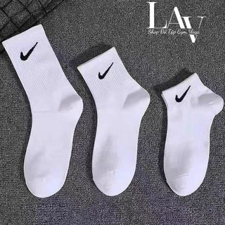 Tất Vớ Nike Cổ Cao Dệt Kim Nam Nữ Hàn Quốc Thể Thao - LAV Activewear